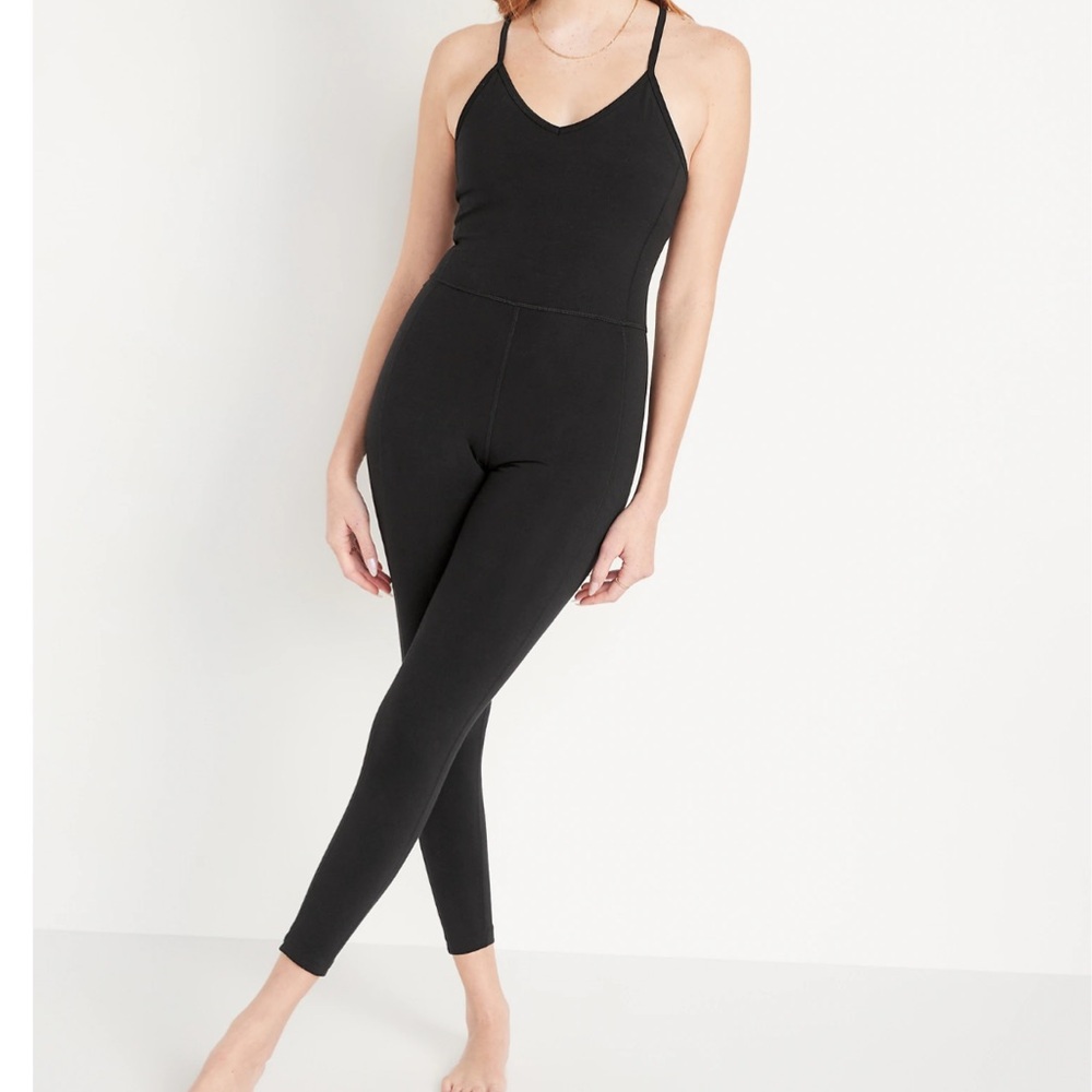 Black Sleeveless Jumpsuit